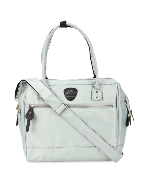 

Van Heusen Woman Green Solid Handheld Bag