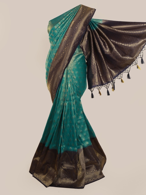 

Pothys Green Art Silk Woven Design Banarasi Saree