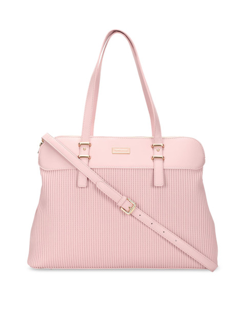 

Van Heusen Pink Striped Shoulder Bag