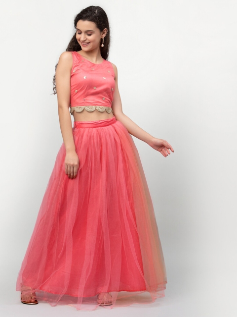 

studio rasa Pink Ready to Wear Lehenga with Blouse
