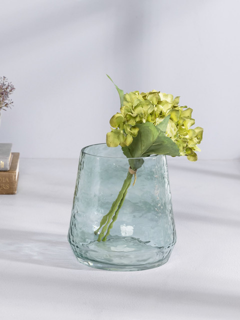 

Pure Home and Living Green Textured Medium Vase