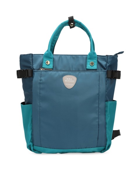

Van Heusen Woman Blue Solid Handheld Bag