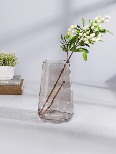 

Pure Home and Living Brown Textured Vase