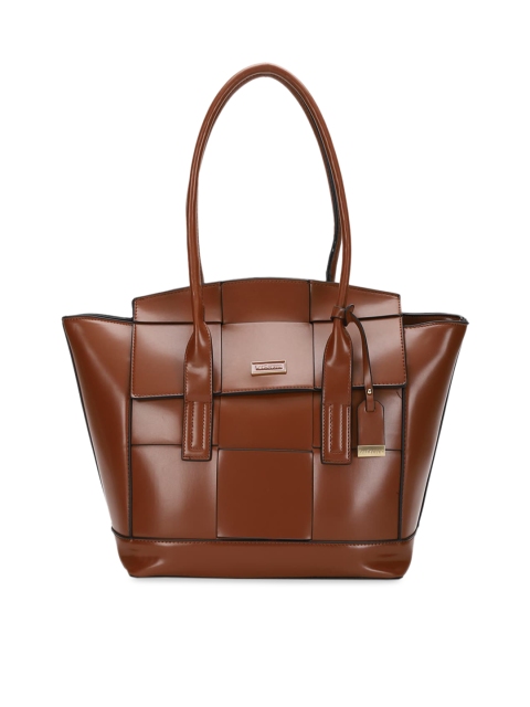 

Van Heusen Woman Brown Textured Shoulder Bag