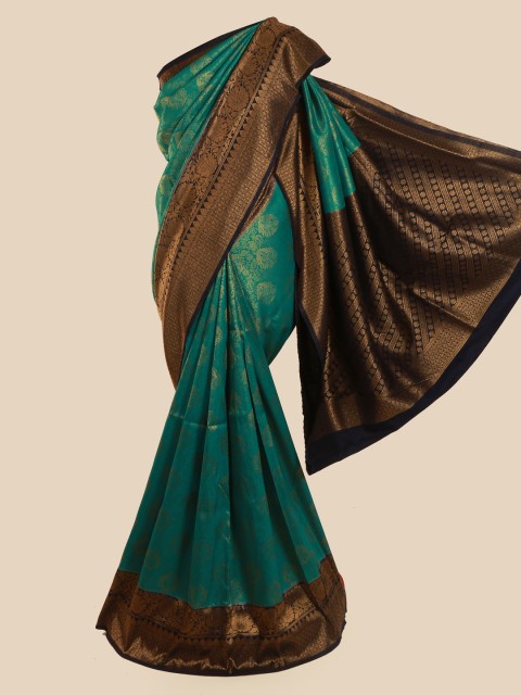 

Pothys Green Art Silk Woven Design Banarasi Saree