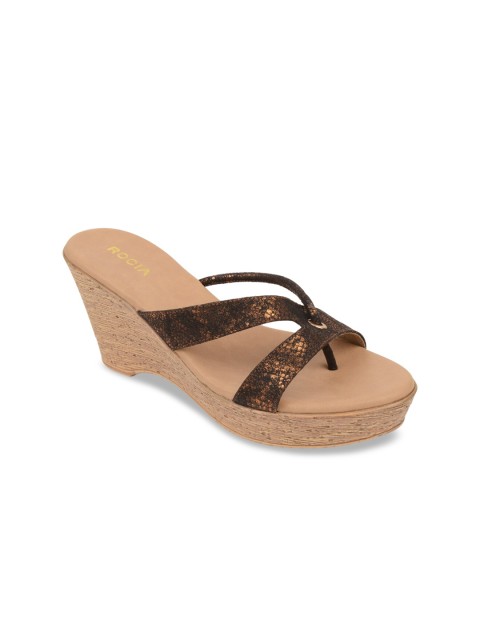 

Rocia Women Copper-Toned Solid Peep Toes