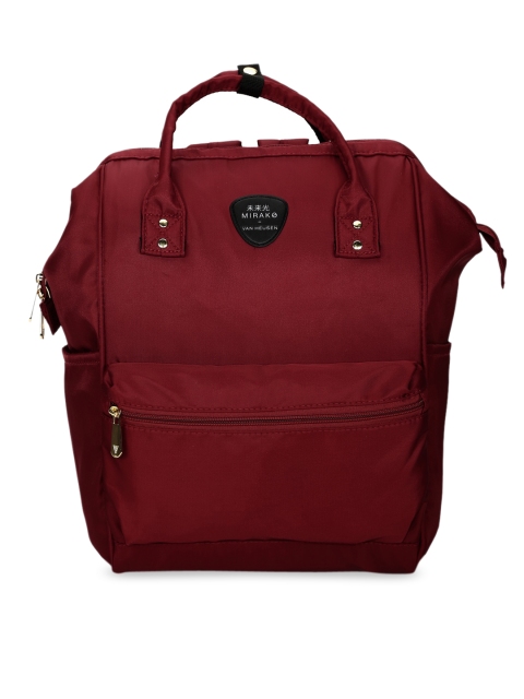 

Van Heusen Woman Maroon Solid Handheld Bag