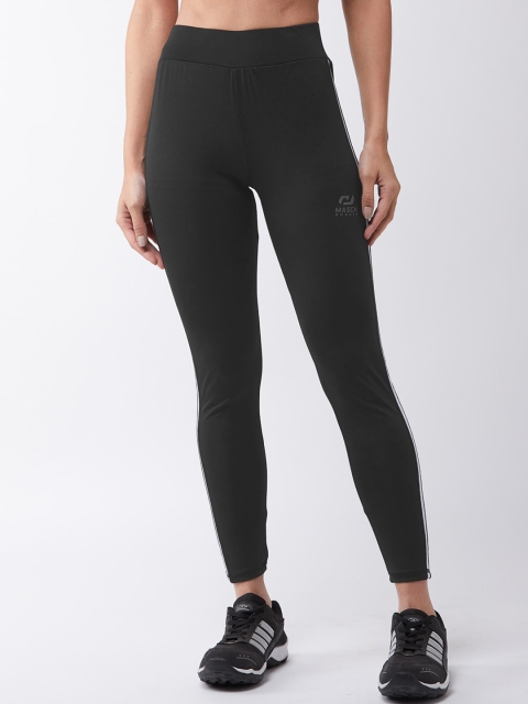 

Masch Sports Grey Solid Rapid Dry Tights