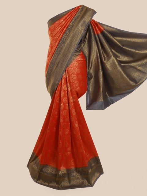 

Pothys Red Art Silk Woven Design Banarasi Saree