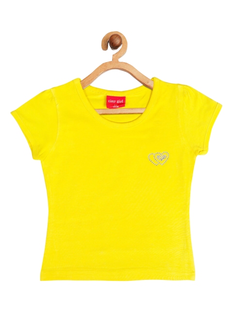 

Tiny Girl Yellow Regular Top