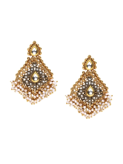 

PANASH Gold Contemporary Drop Earrings