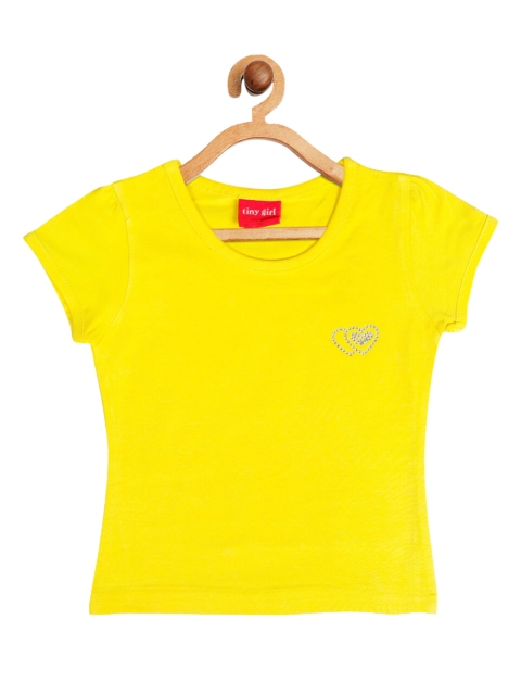 

Tiny Girl Yellow Regular Top