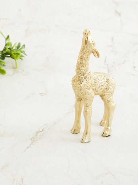 

Home Centre Gold-Toned Textured Splendid Giraffe Figurine