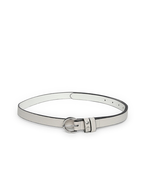 

Forever Glam by Pantaloons Women White Textured Belt
