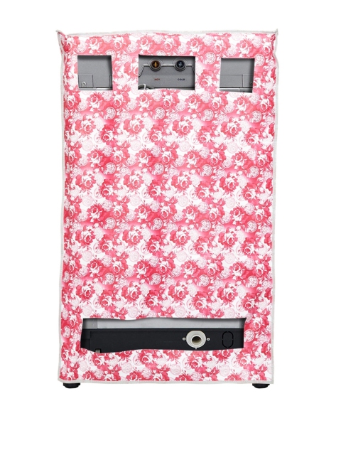 

Home Centre Pink Printed Washing Machine Cover