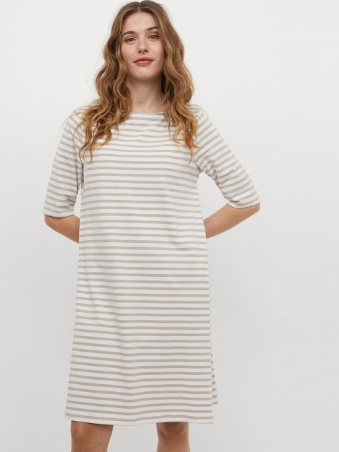 

H&M Women Beige Mama Nursing Dress