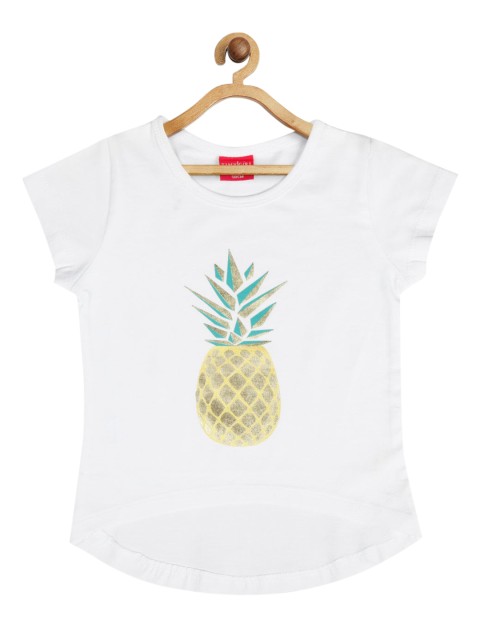 

Tiny Girl Girls White Regular Top