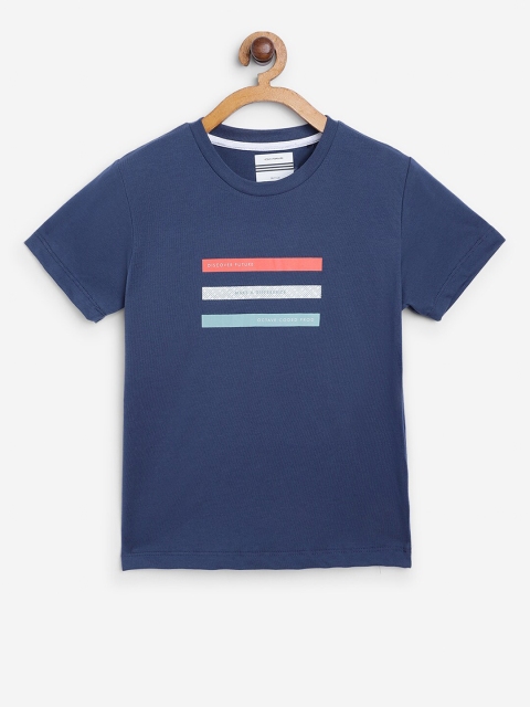 

Octave Boys Blue & Peach T-shirt