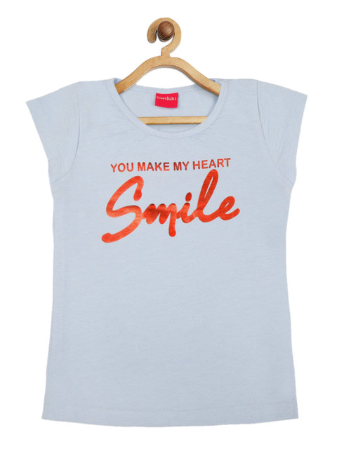 

Tiny Girl Girls Blue Extended Sleeves Regular Top