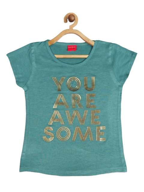 

Tiny Girl Girls Green Regular Top