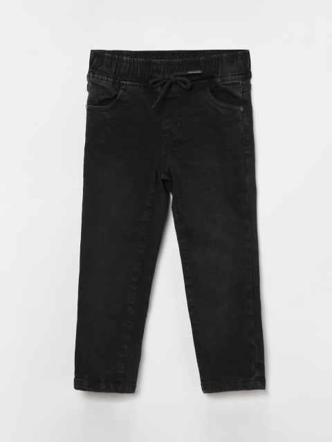 

max Boys Black Jeans