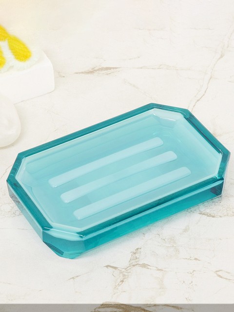 

Home Centre Blue Solid Soap Dish