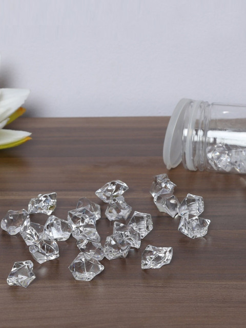 

Home Centre Transparent Solid Splendid Redolance Decorative Pebbles