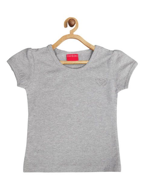 

Tiny Girl Grey Regular Top