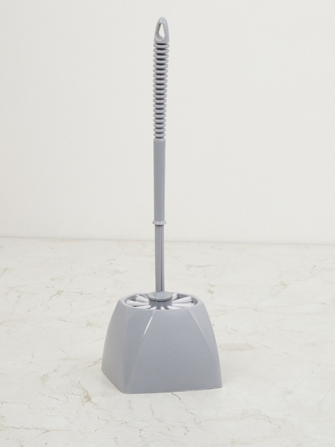 

Home Centre Grey Silvia Toilet Brush With Holder