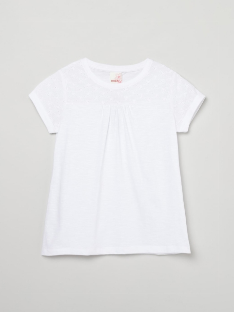 

max White A-Line Top