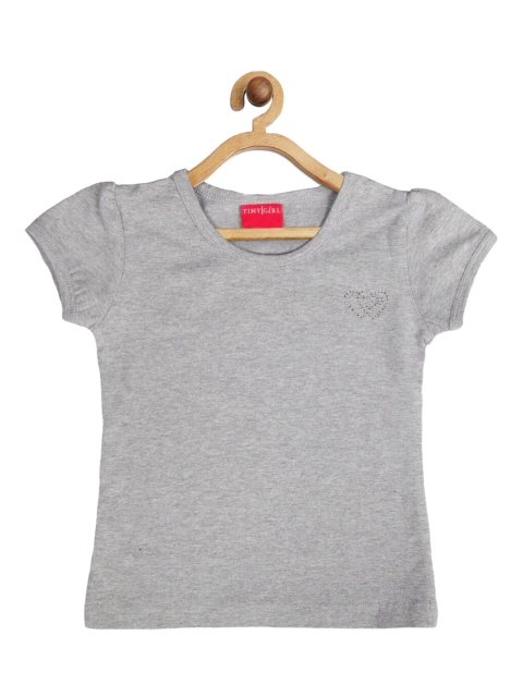 

Tiny Girl Girls Grey Regular Top