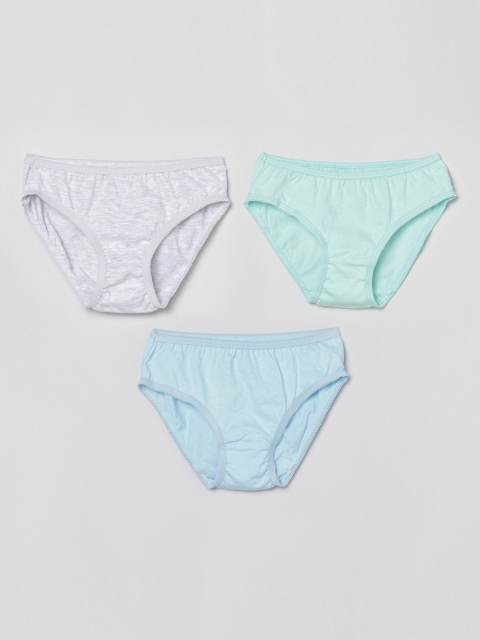 

max Girls Pack Of 3 Assorted Basic Briefs NOOSEIP05MULTI