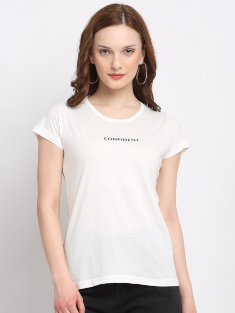 

GRIFFEL Women White T-shirt