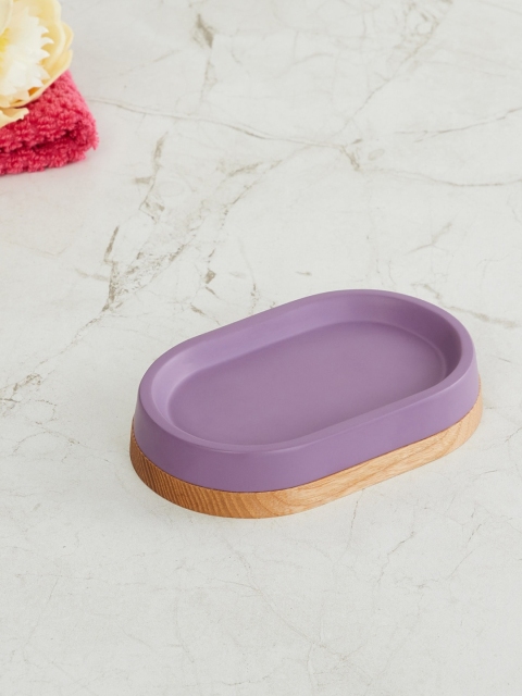 

Home Centre Purple Royal Indulgence Alana Solid Soap Dish