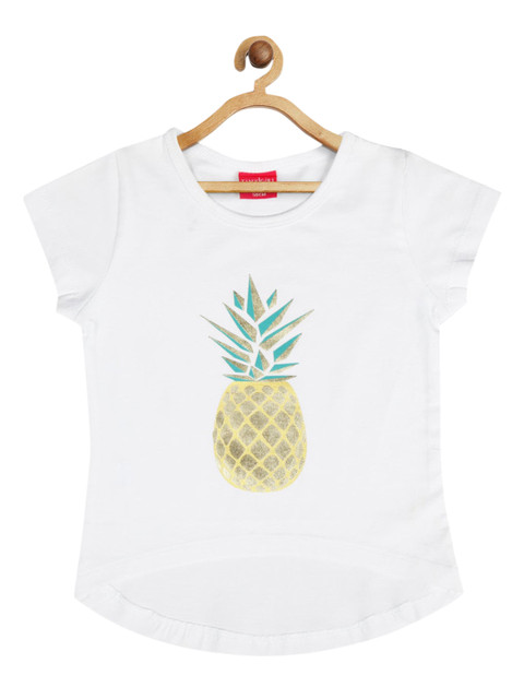 

Tiny Girl White Regular Top
