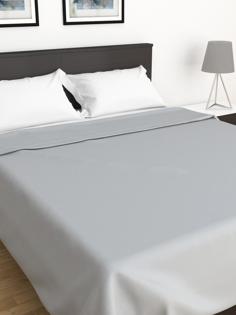 

Home Centre Off-White Solid AC Room 210 GSM Single Bed Dohar