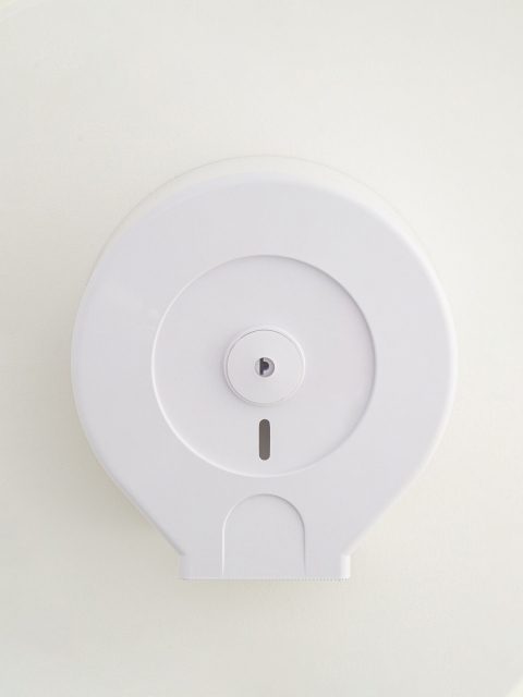 

Home Centre White Solid Orion Zane Jumbo Toilet Tissue Dispenser