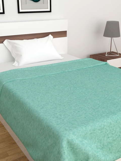 

Home Centre Green Solid AC Room 110 GSM Single Bed Blanket