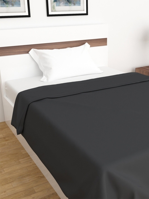 

Home Centre Black Solid AC Room 110 GSM Double Bed Dohar