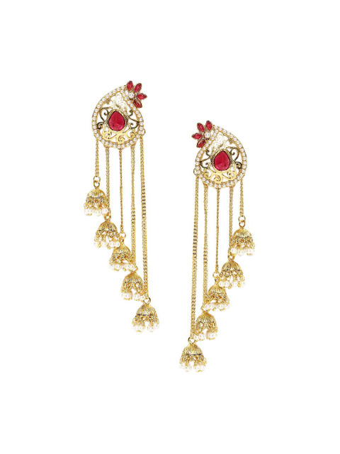 

PANASH Gold Contemporary Drop Earrings