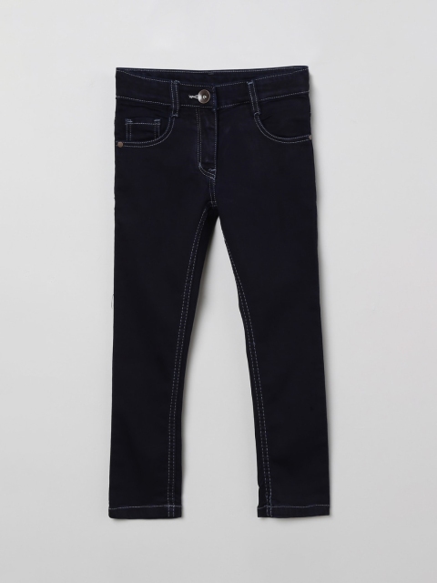 

max Girls Black Stretchable Jeans