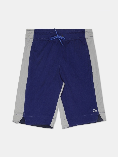 

GAP Boys Blue & Grey Colourblocked Regular Fit Regular Shorts