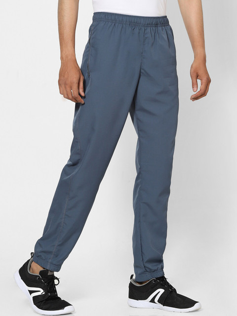 

Domyos by Decathlon Men Blue Slim-Fit Fitness Trackpant with Zip Pocket