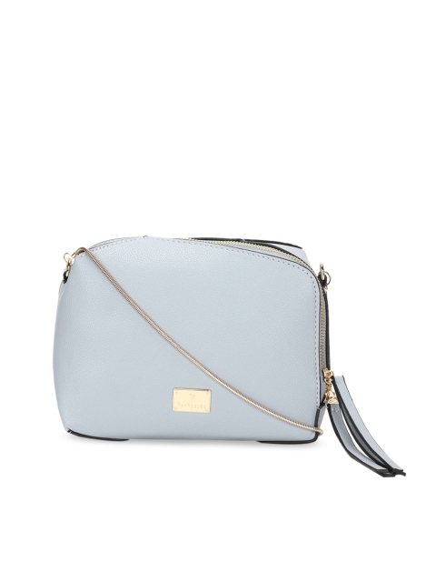 

Van Heusen Blue Solid Sling Bag