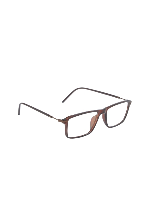 

VAST Unisex Brown Solid Full Rim Rectangle Frames