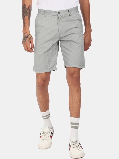 

Arrow Sport Men Grey Solid Regular Fit Shorts