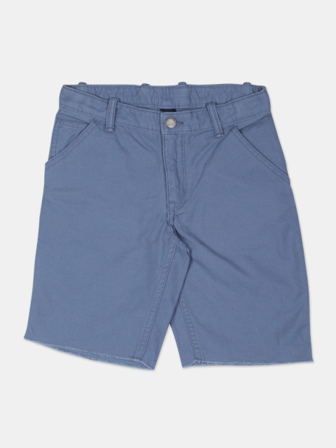 

GAP Boys Blue Solid Regular Fit Shorts