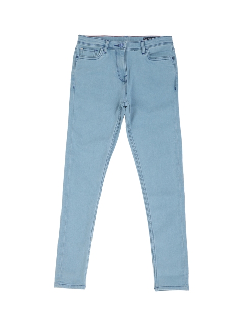 

Allen Solly Junior Girls Blue Skinny Fit Mid-Rise Clean Look Jeans