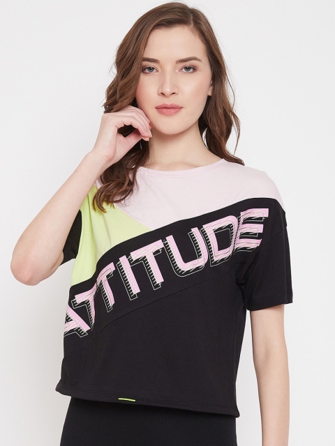 

Madame Womens Black Boxy Top