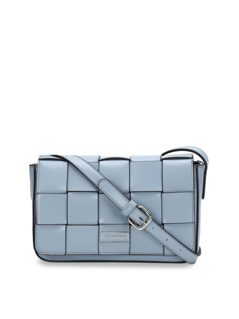 

Van Heusen Woman Blue Checked Sling Bag